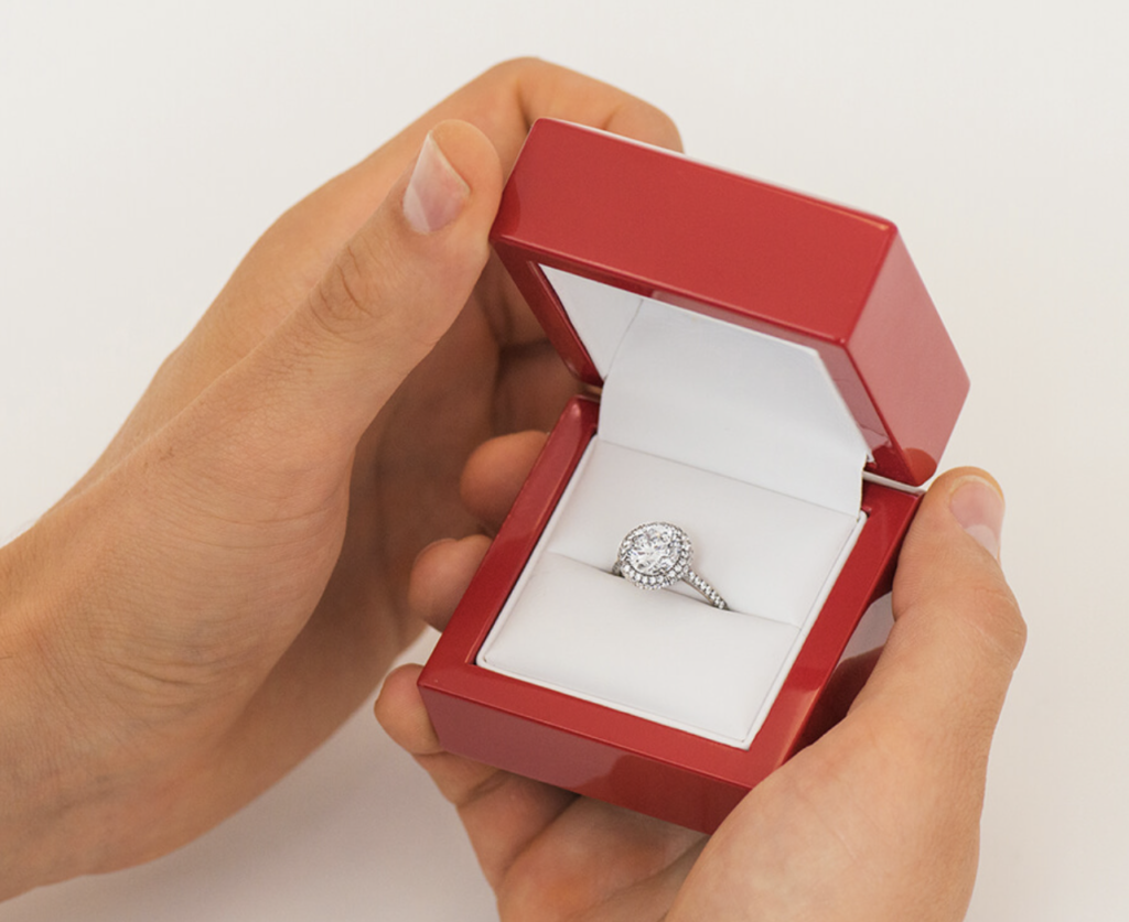 James Allen Ring Box and Packaging