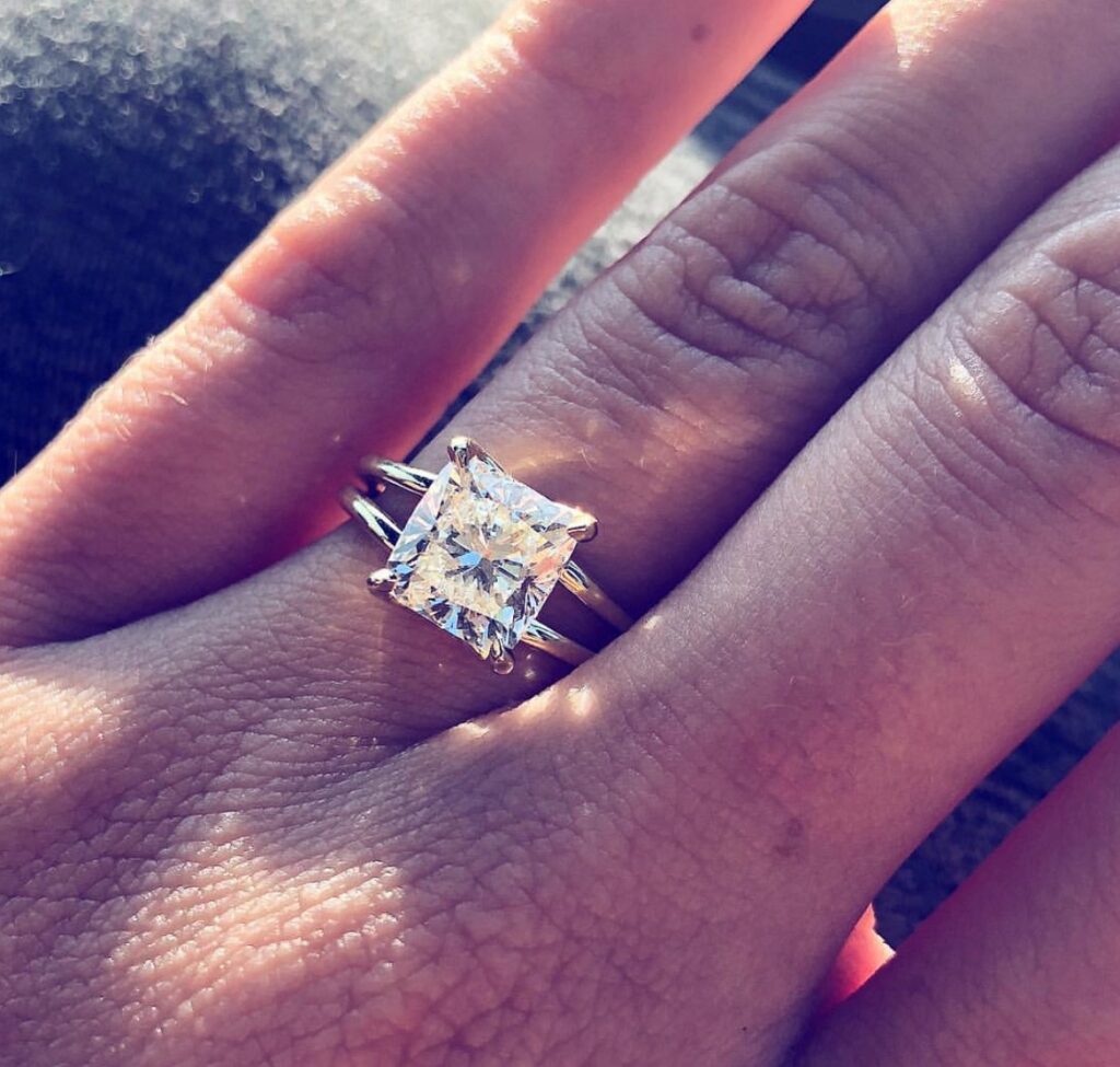 How Big is Amanda Batula's Engagement Ring?