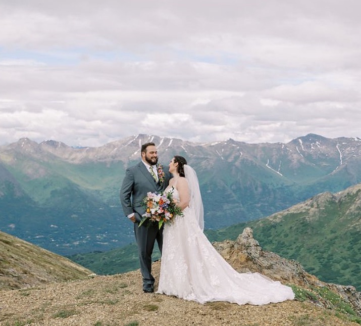 Alaska Courthouse Wedding